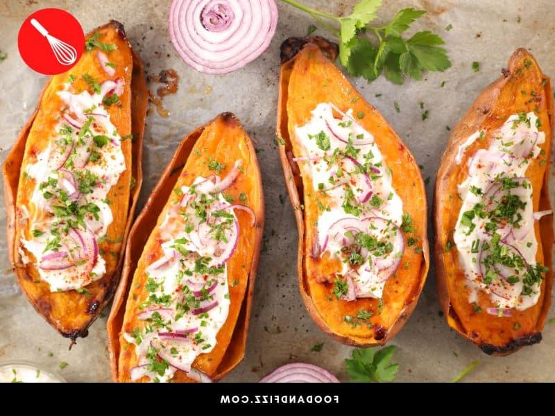 Baked sweet potatoes are just one of the ways that sweet potatoes can be used.