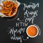 Butternut Squash Fries with Magic Sauce