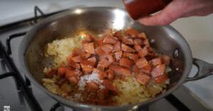 Frittata Sauce Chorizo