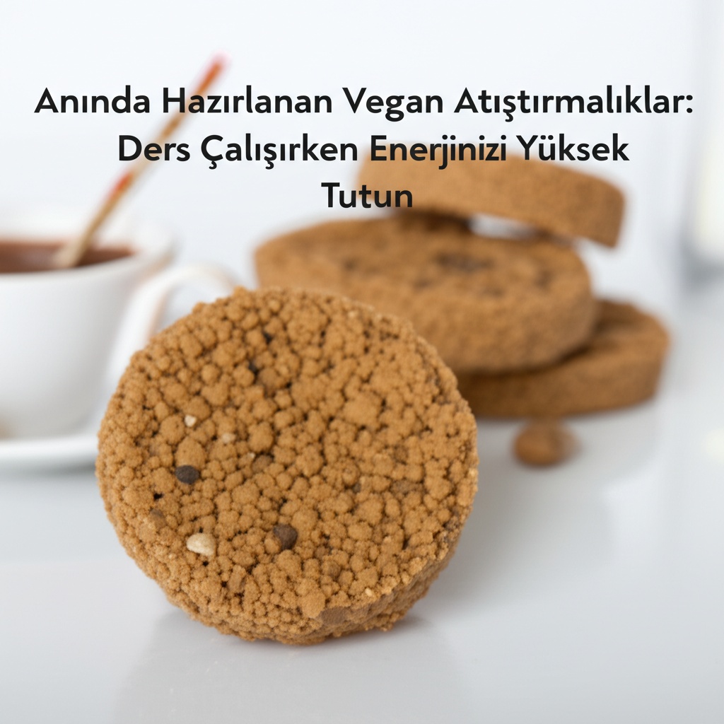 Anında Hazırlanan Vegan Atıştırmalıklar: Ders Çalışırken Enerjinizi Yüksek Tutun
