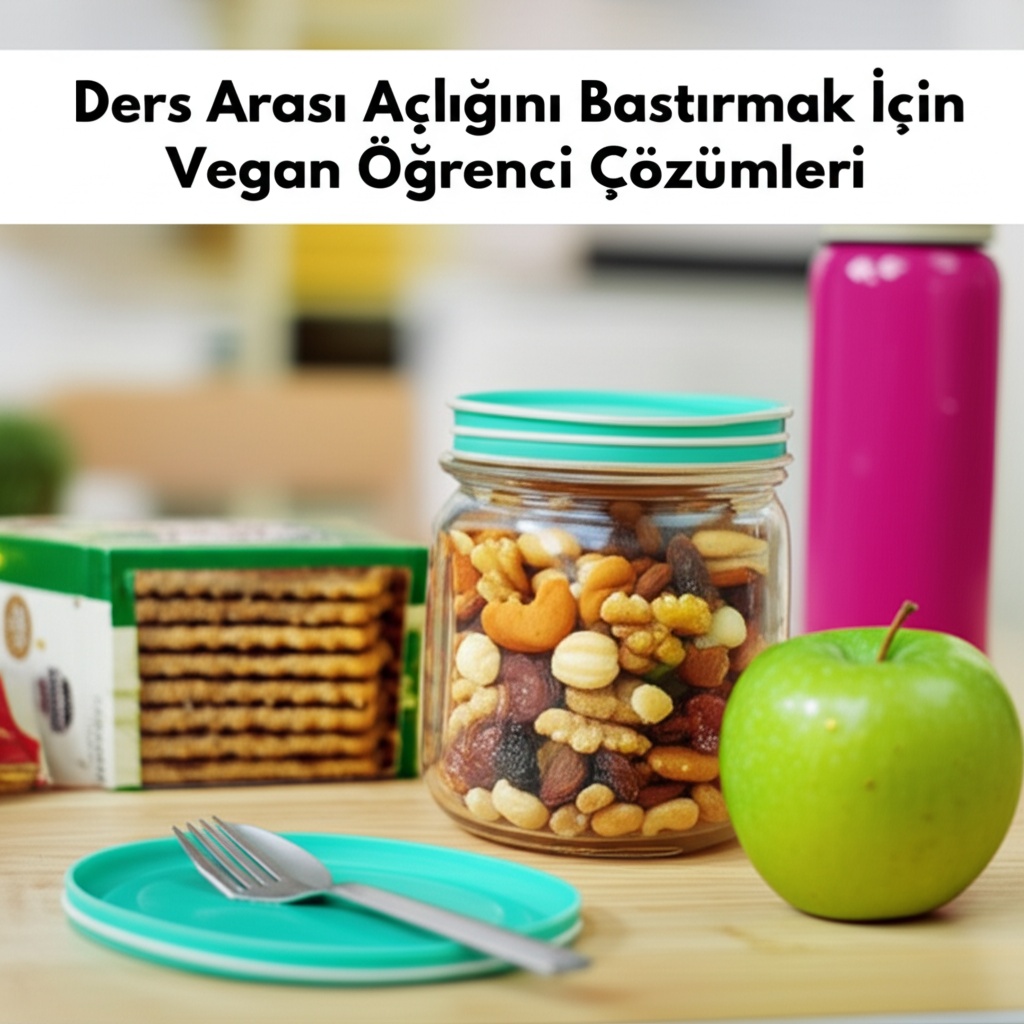 Ders Arası Açlığını Bastırmak İçin Vegan Öğrenci Çözümleri