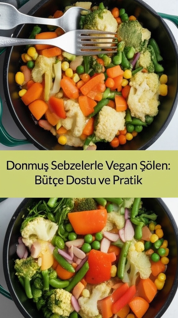 Donmuş Sebzelerle Vegan Şölen: Bütçe Dostu ve Pratik