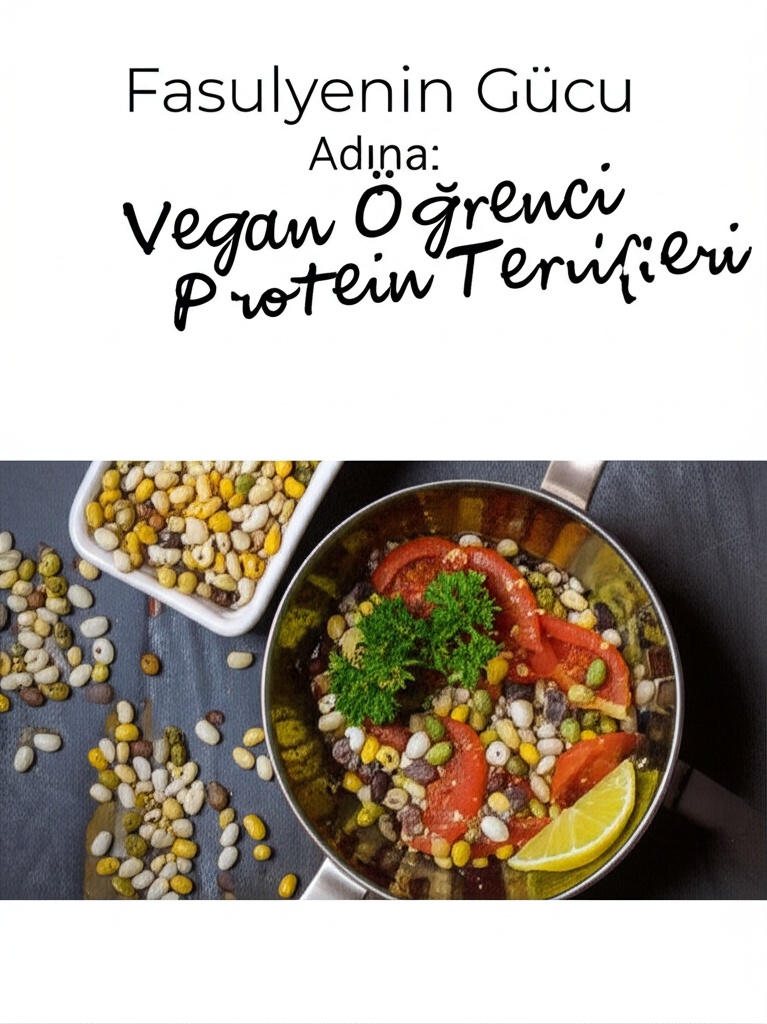 Fasulyenin Gücü Adına: Vegan Öğrenci Protein Tarifleri