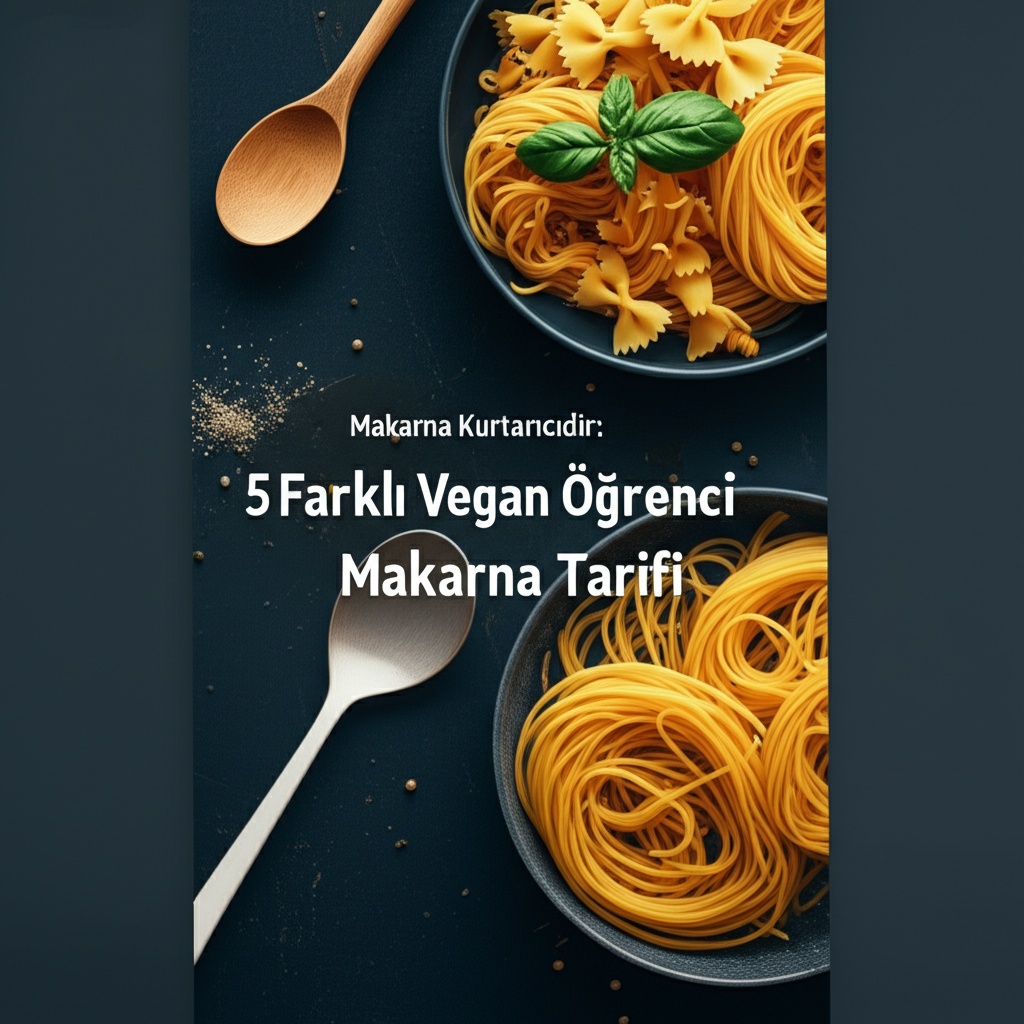 Makarna Kurtarıcıdır: 5 Farklı Vegan Öğrenci Makarna Tarifi