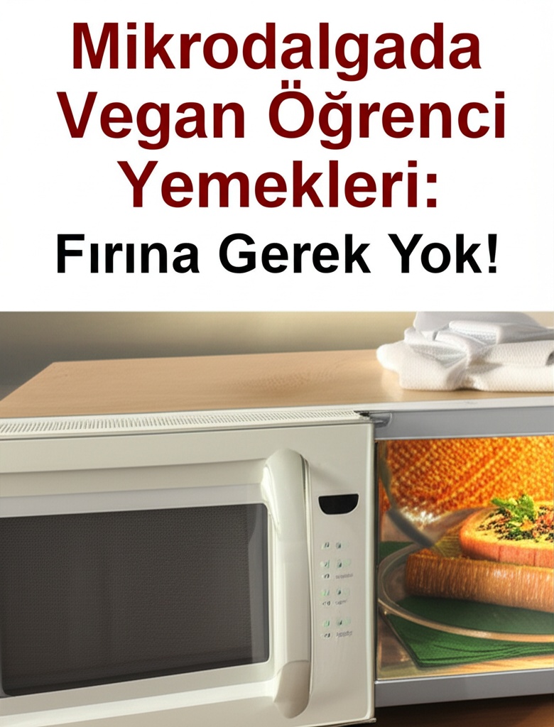 Mikrodalgada Vegan Öğrenci Yemekleri: Fırına Gerek Yok!