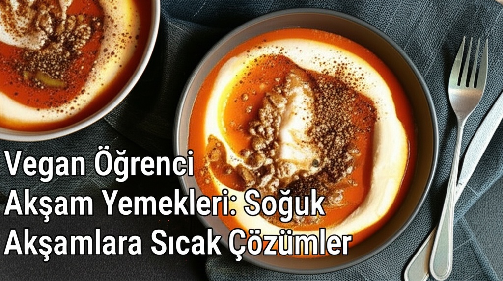 Vegan Öğrenci Akşam Yemekleri: Soğuk Akşamlara Sıcak Çözümler