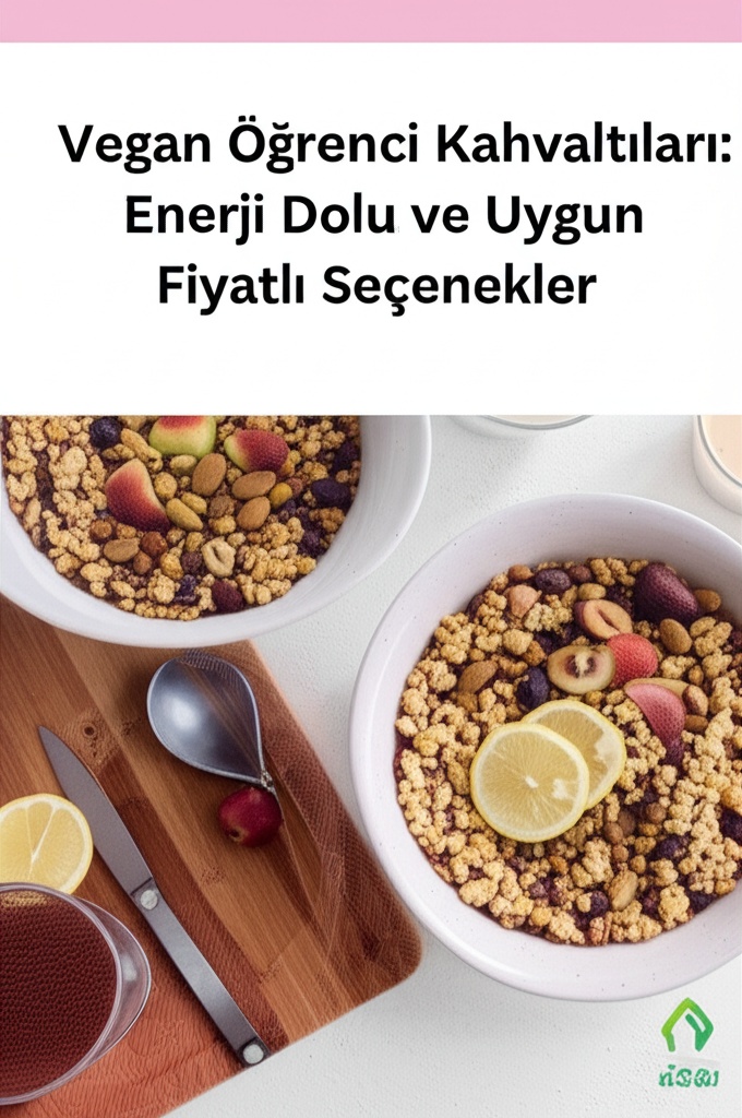 Vegan Öğrenci Kahvaltıları: Enerji Dolu ve Uygun Fiyatlı Seçenekler