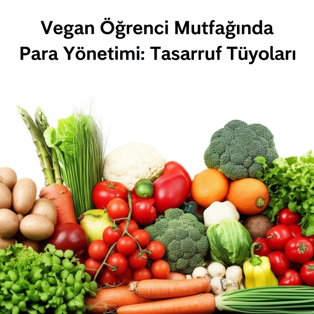 Vegan Öğrenci Mutfağında Para Yönetimi: Tasarruf Tüyoları