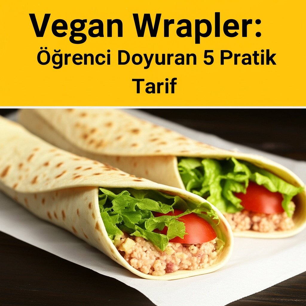 Vegan Wrapler: Öğrenci Doyuran 5 Pratik Tarif