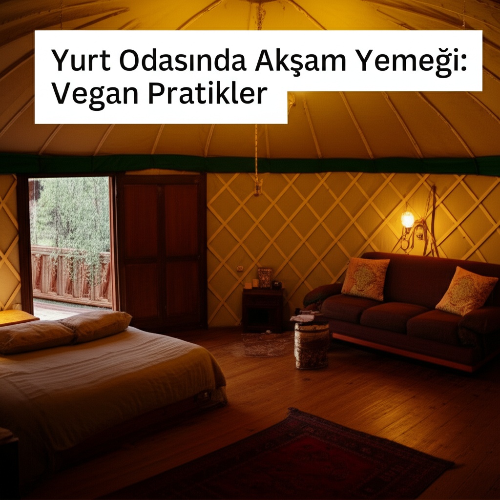 Yurt Odasında Akşam Yemeği: Vegan Pratikler
